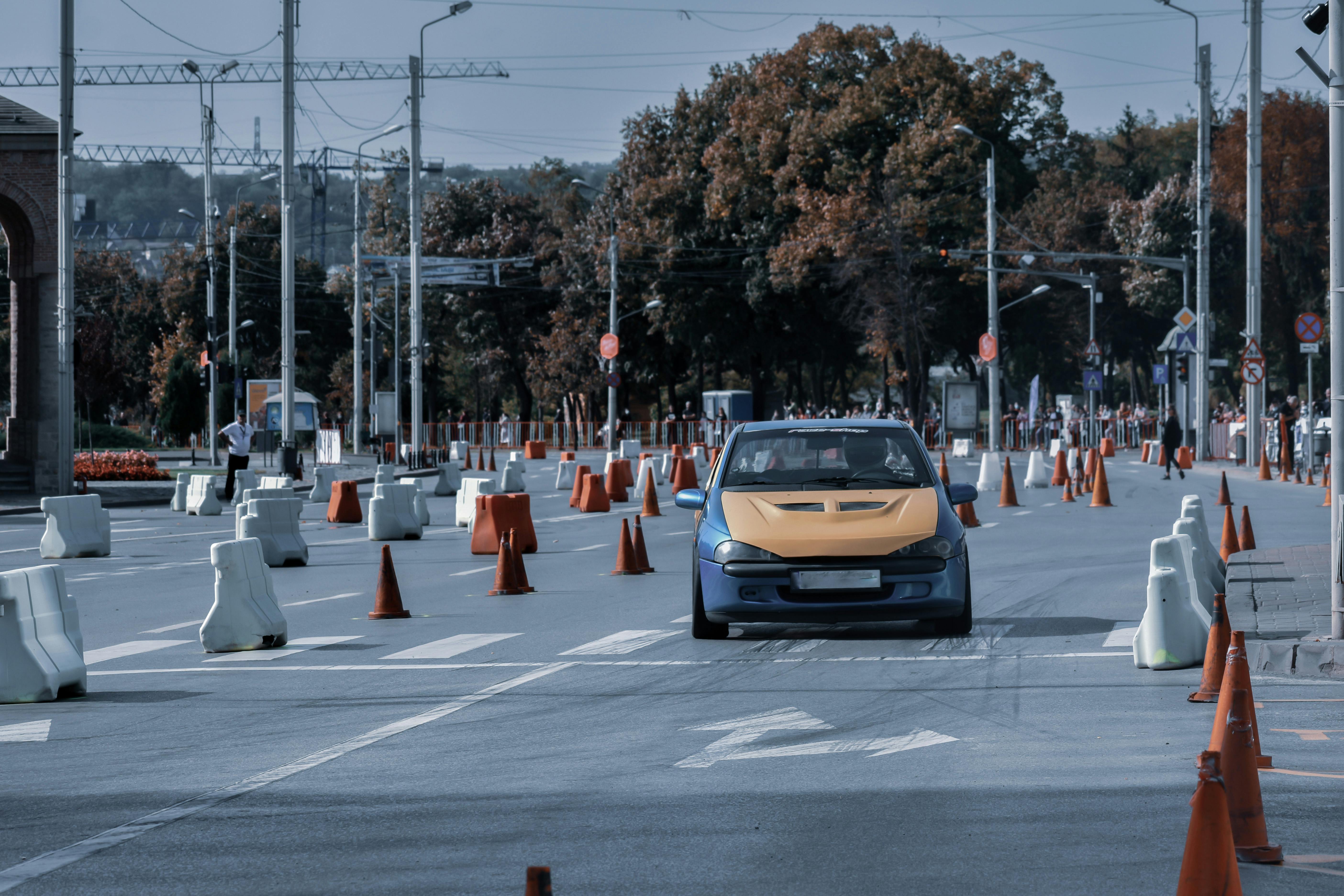 Manual driving lesson